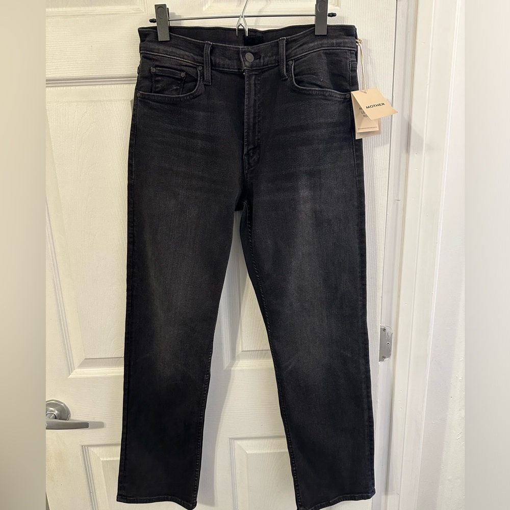 MOTHER Denim Smarty Pants Hover in Vroom Size 30 NWT